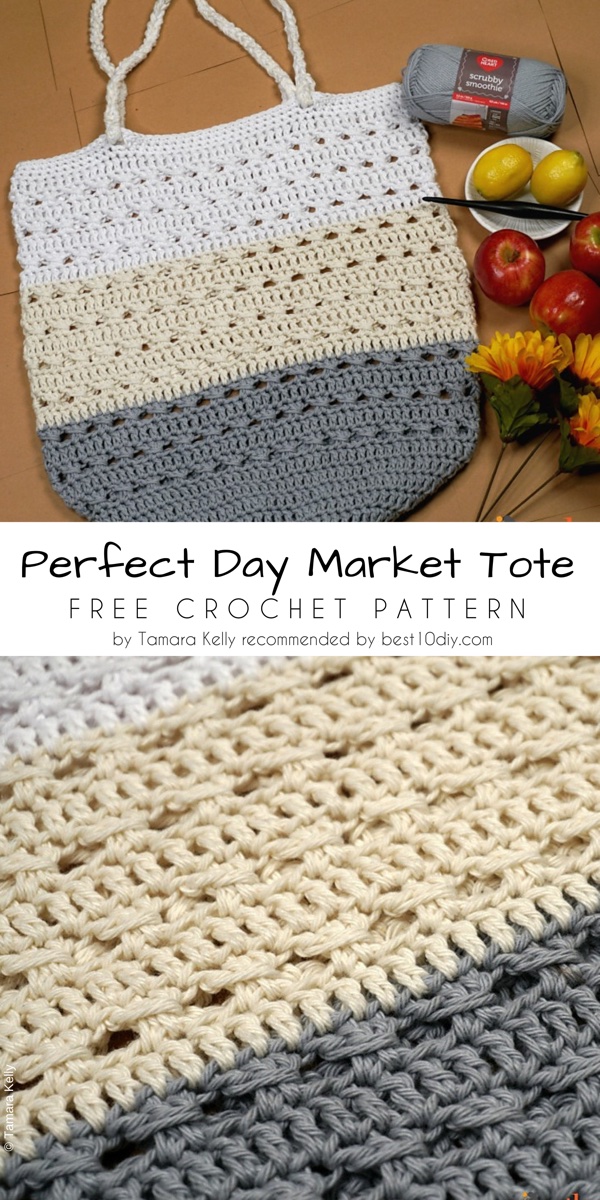 Most Attractive Free Crochet Totes Collection - Best 10 Diy