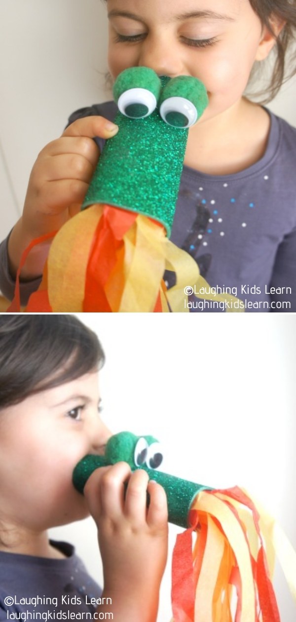 Fire Breathing Dragon Craft DIY