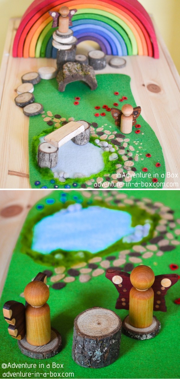 Woodland Meadow DIY No-Sew Felt Play Mat