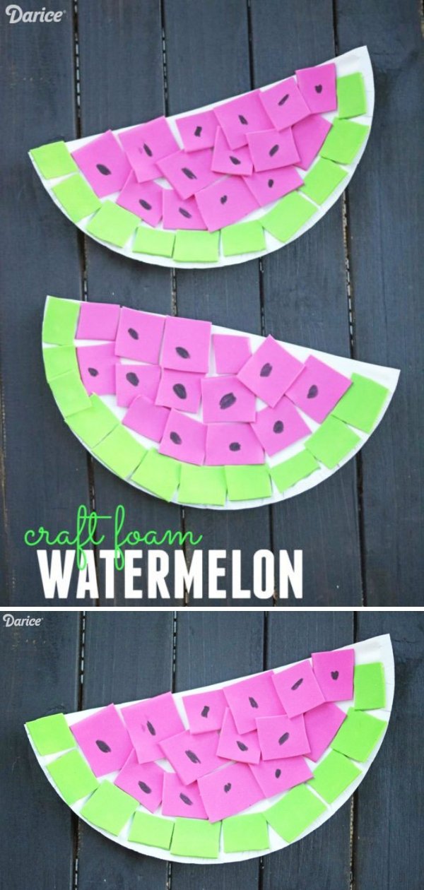 Foam Watermelon DIY Craft