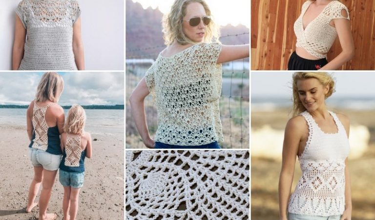 The Best Crochet Patterns for Lacy Tops The Best Crochet Patterns for Lacy Tops