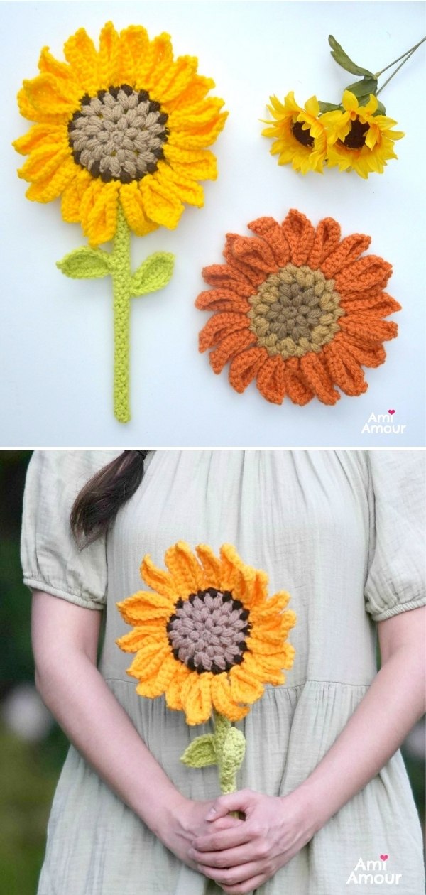 Crochet Sunflower