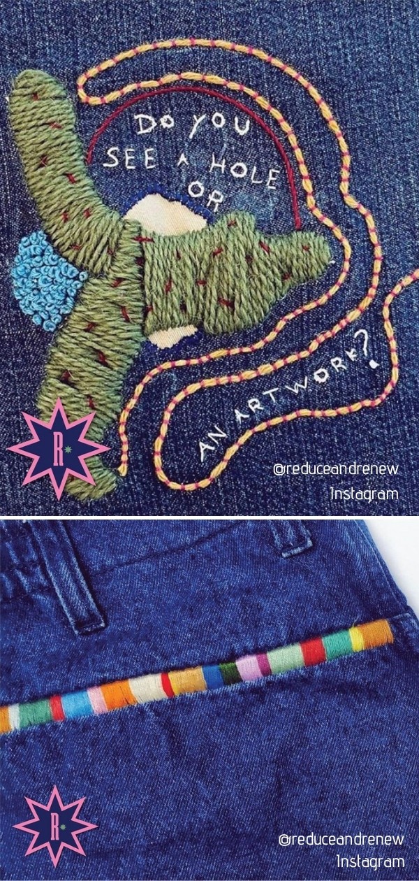 Jeans Embroidery