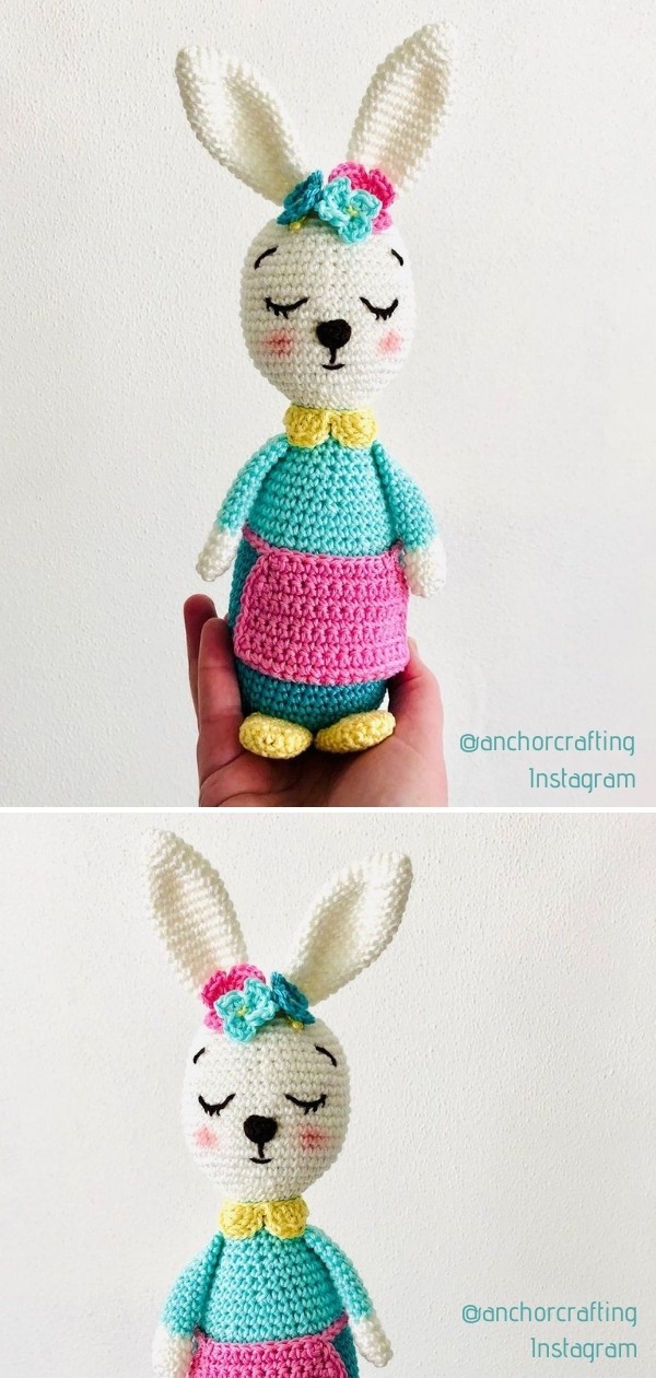 Spring Crochet Bunny
